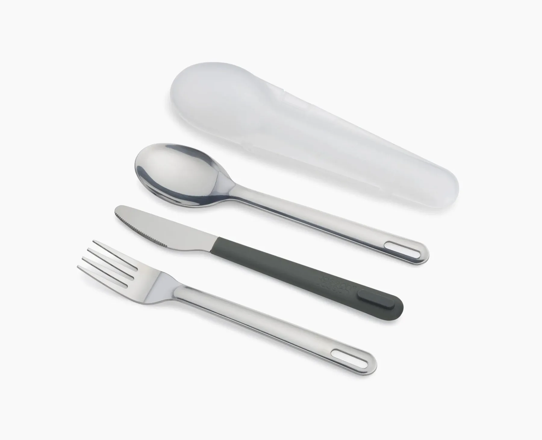 Lunch Boxes & Containers-Joseph Joseph GoEat™ On-the-go Cutlery Set Stainless-steel