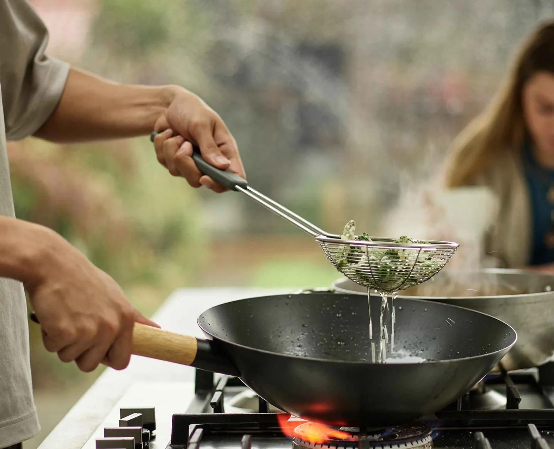 Kitchen Utensils & Gadgets-Joseph Joseph Nest™ Fusion 3-piece Wok Utensil Set Black