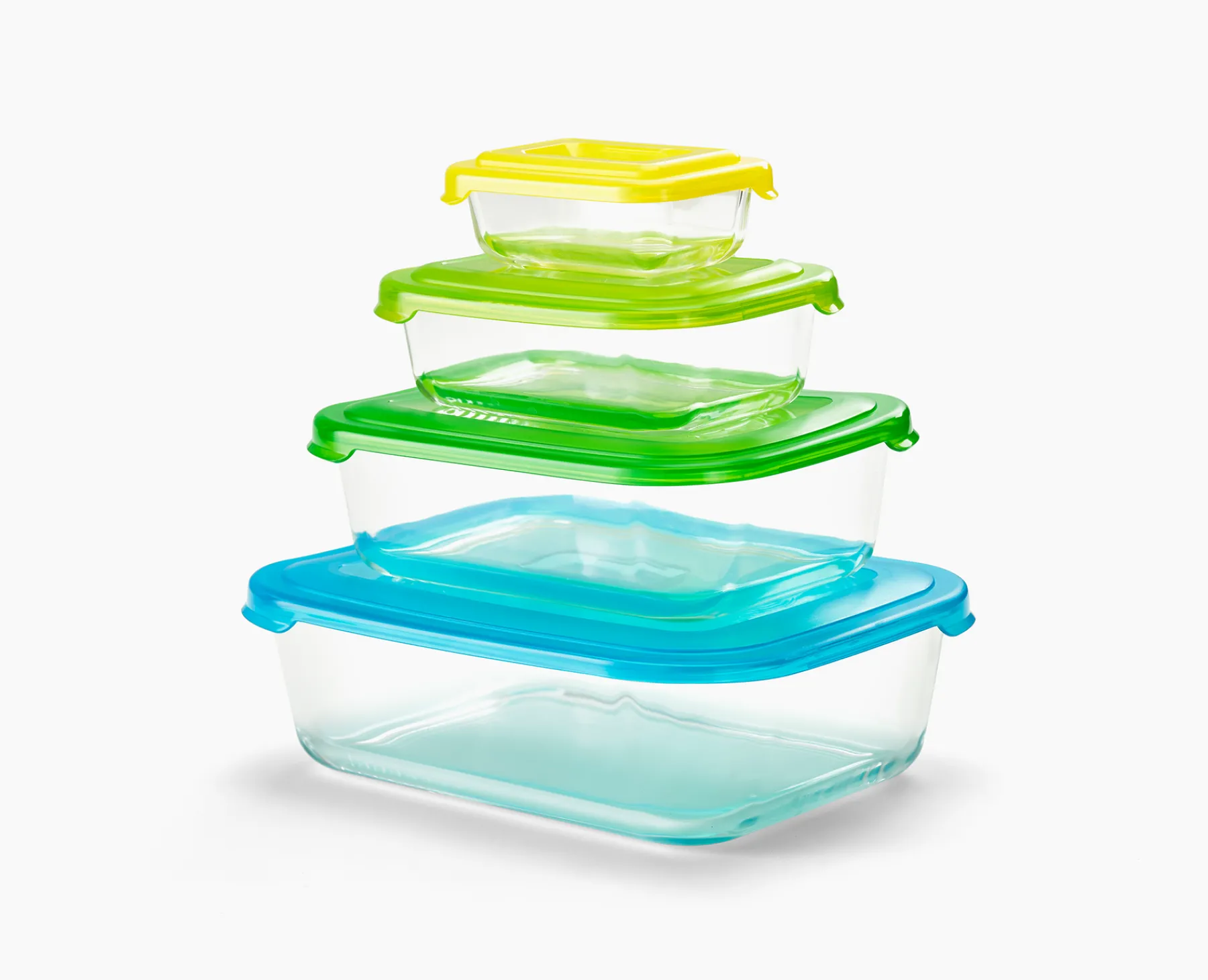 Food Storage-Joseph Joseph Nest™ Glass Food Storage Set Multicolour