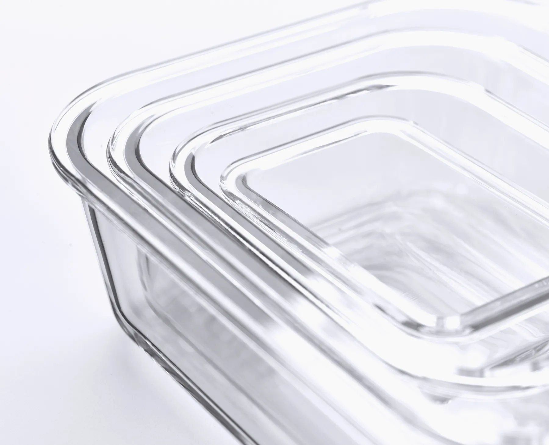 Food Storage-Joseph Joseph Nest™ Glass Food Storage Set Multicolour