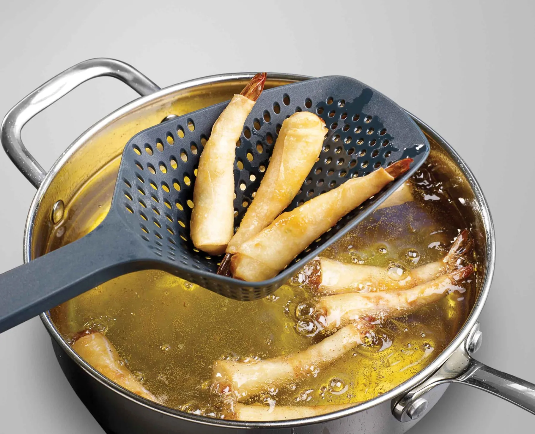 Colanders & Strainers-Joseph Joseph Scoop™ Plus Colander Gray
