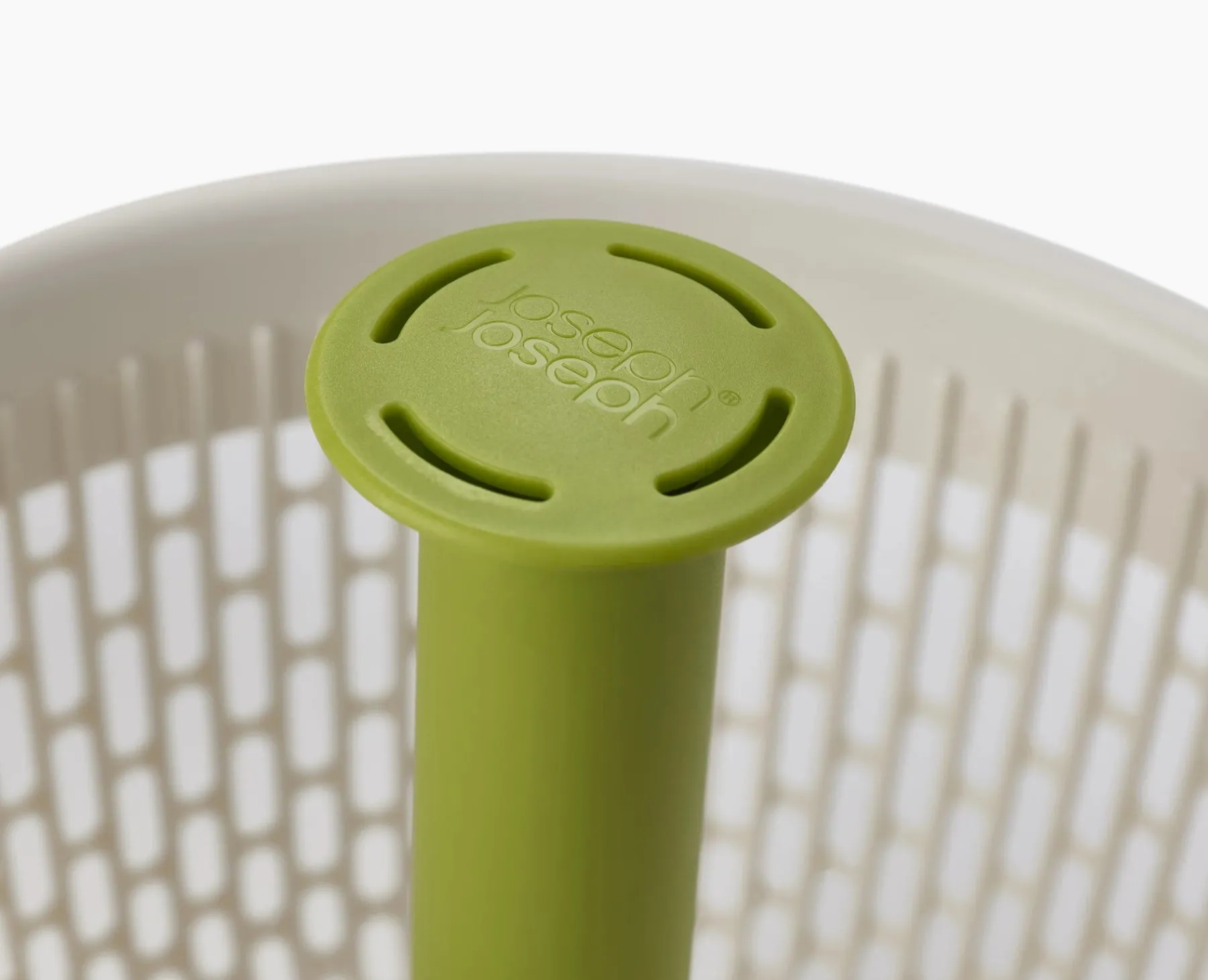 Colanders & Strainers-Joseph Joseph Spindola™ In-sink Salad-spinning Colander Green